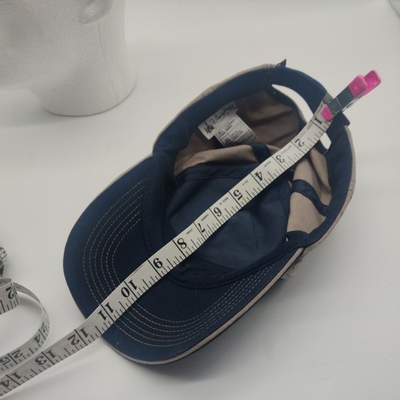 Disney Parks Mickey Mouse Through the Years Baseball Cap  Adjustable Tan Blue - Picture 9 of 9